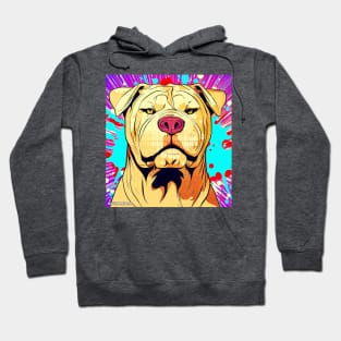 Japanese Tosa Pop Art Hoodie